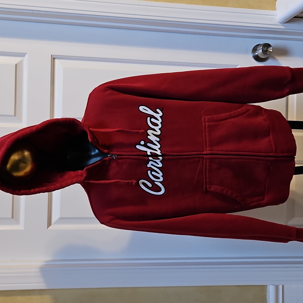 CAMPUS DRIVE Stanford CARDINAL Red Sweatshirt, Jacket - S